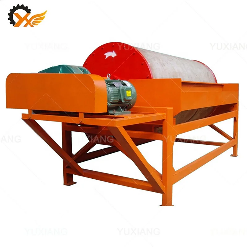 Dry mineral ore separation machine sand powder magnetic separating iron removing separator