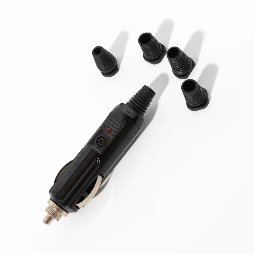 Battery Dc Fuse Cigarette Lighter Plug 5.5 2.1mm Charger Allume Cigar Ac Pvc 9v 12v 1a 2a 3a Car Charger Adapter