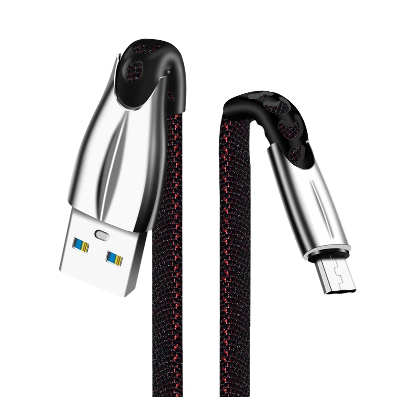 
Ice-Bingo New USB Data Cable for iPhone Micro Type-C Mobile Phone Rope Cord Colorful Charger Cable 