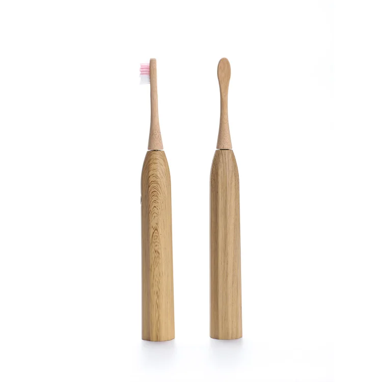 sonic replacement head soft charcoal bristle bamboo electric toothbrush