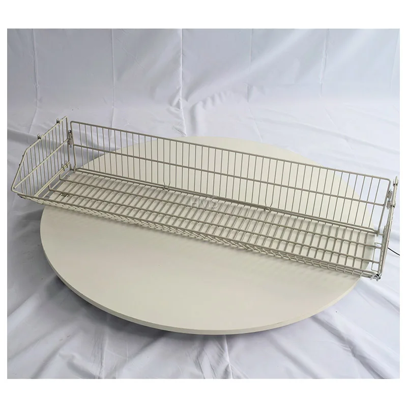 Market Bread Shelf For Supermarket Metal Wire Basket Snacks Food Shelves