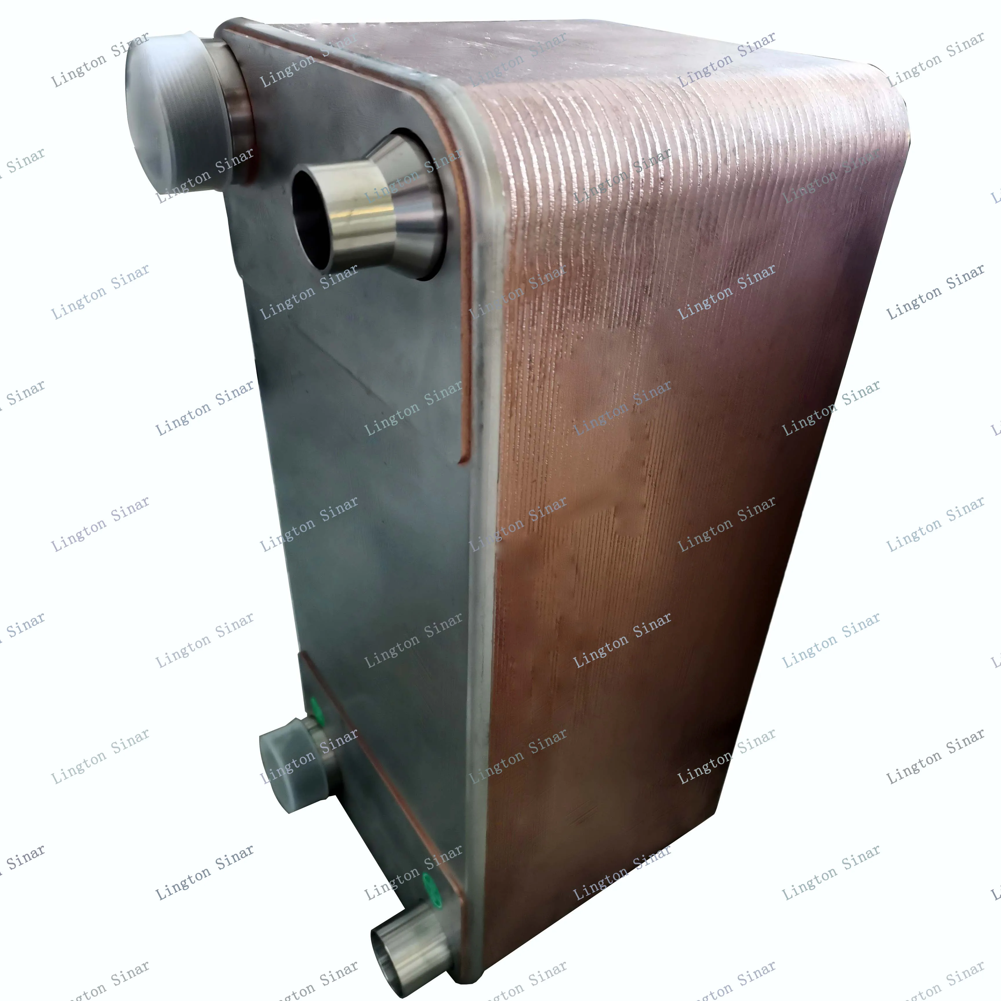 Stainless Steel Plate Heat pump Brazed Plate Heat Exchanger Wort Chiller 30Kw