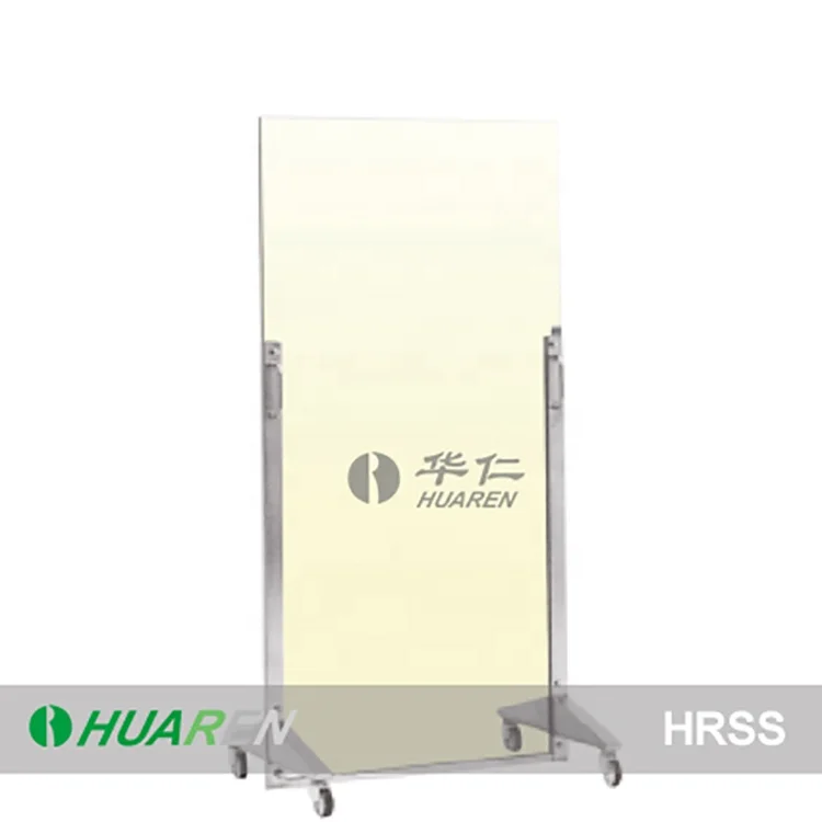 
HUAREN CE lead glass X ray protective mobile shield 