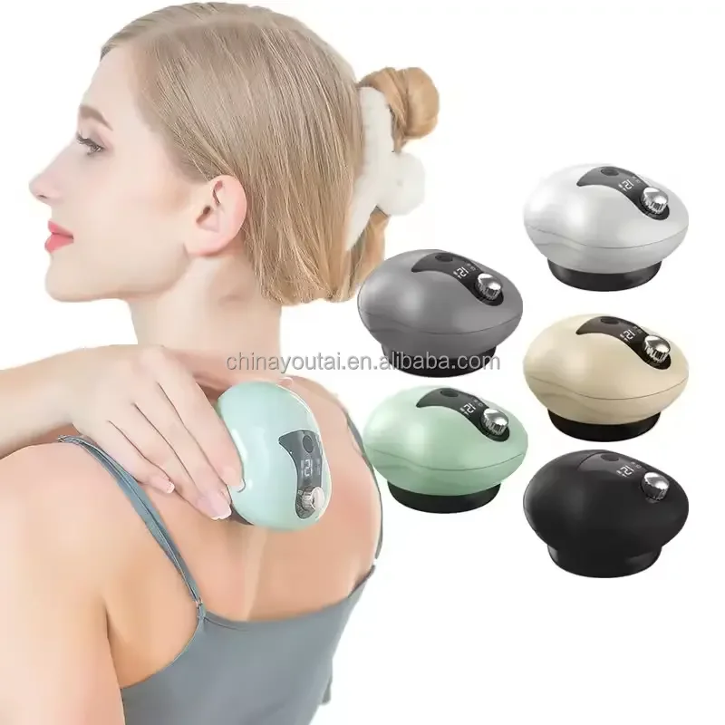 Electric Cupping Set Gua Sha Cupping Set 12 Adjustable Vacuum Cupping Massager for Body Reduce Muscle Pain