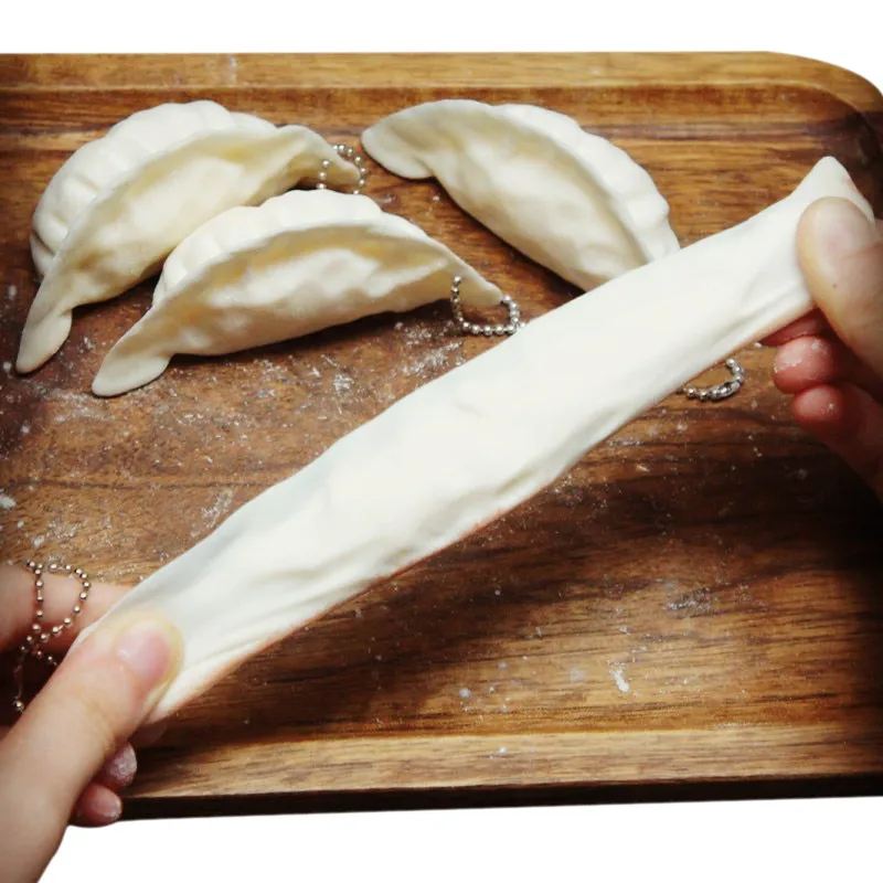 Japan Jumbo Gyoza Squishy Dumpling Soft Pendant Simulation Dumpling Squeeze Toys