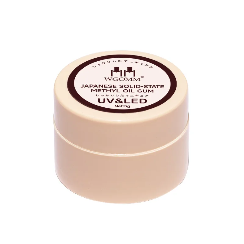 Soild Nail Art Gel Polish Solid Pudding Jelly Gel Polish Private Label Solid Cream Nail Gel Polish