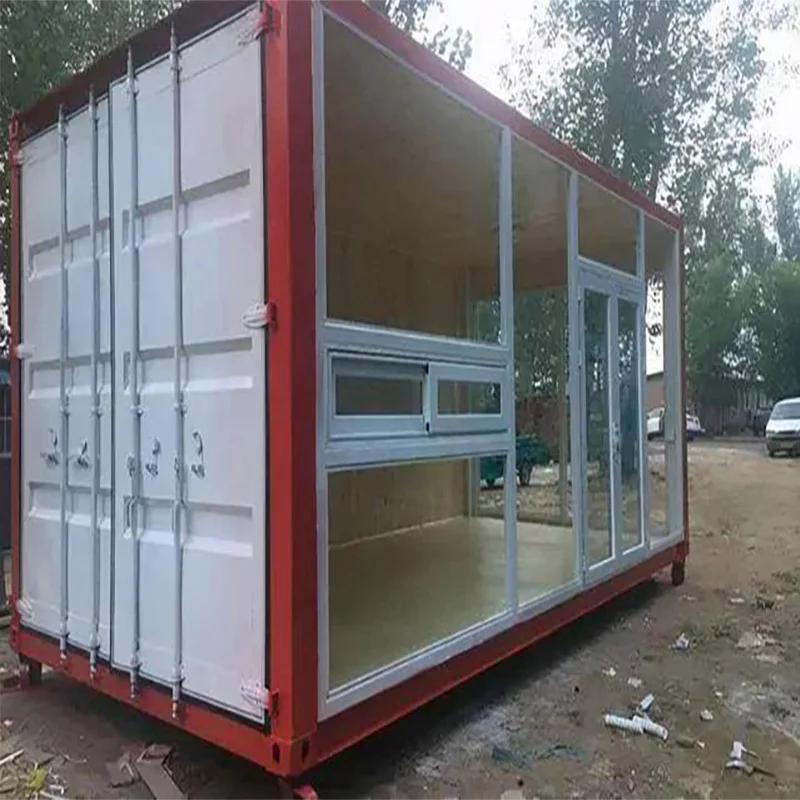 Newest design container houses for company meeting rooms container homes 40ft 3 bedroom house villa