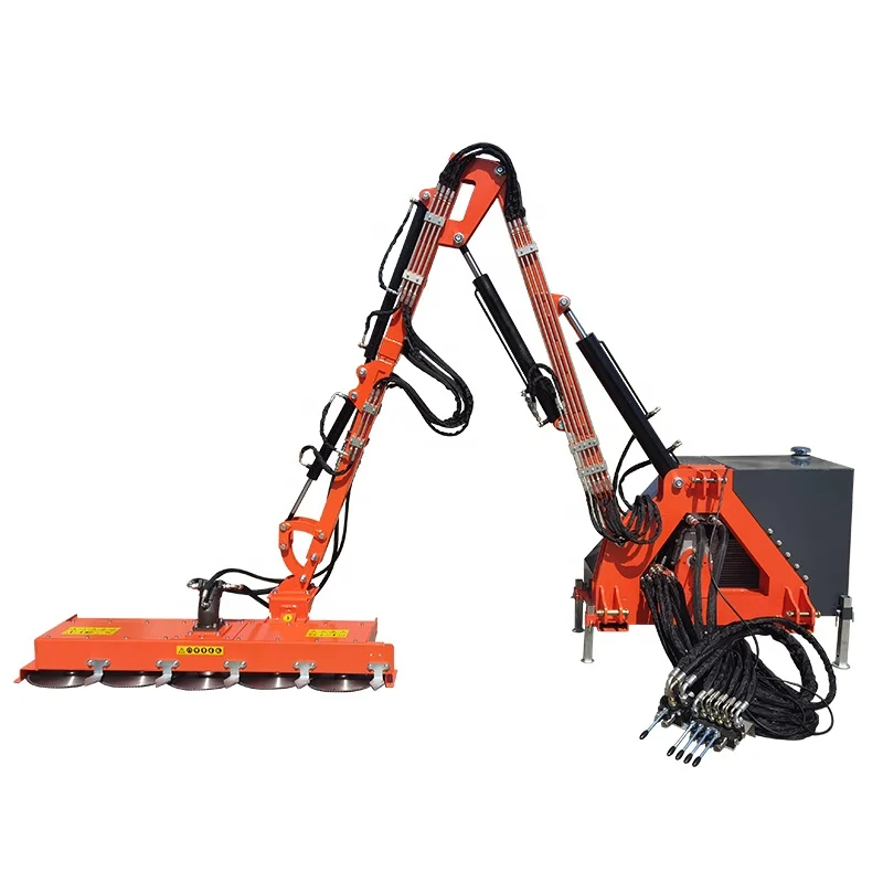 Heavy Brush Cutter and Mini Hedge Trimmer for Tractor/Skid Steer for Lawn Care heavy duty lawn mower