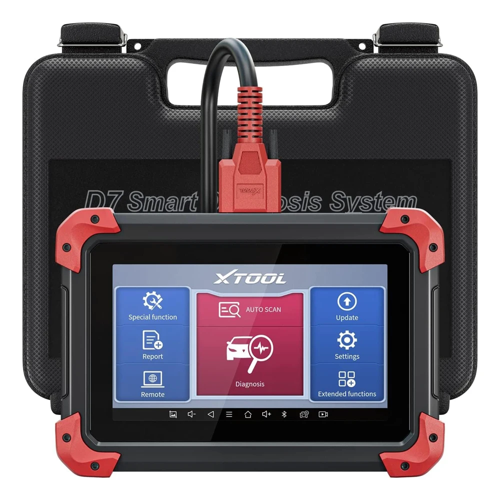 XTOOL D7 Full System Automotive Diagnostic Tool Key Programming ECU Coding 36+Resets Car Diagnostic Scanner OBD2 Code Reader