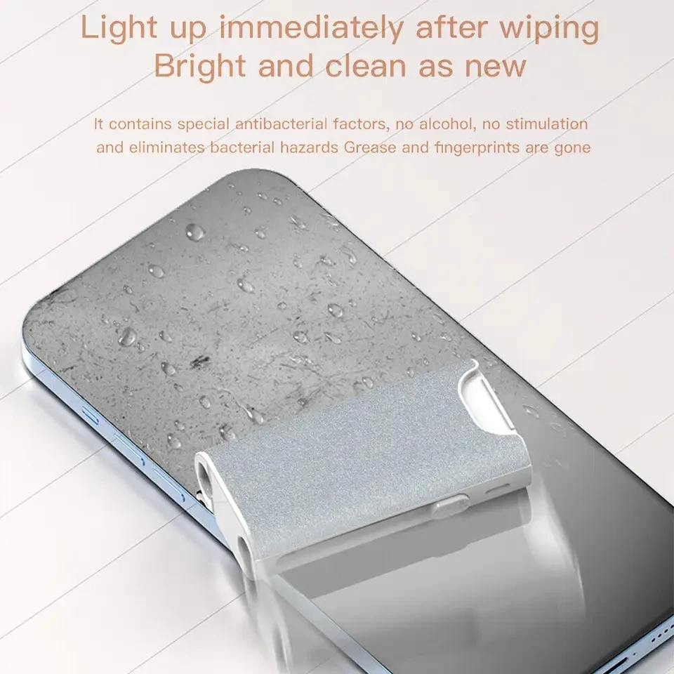 5 in 1 Keyboard Lens Screen Earphone Earbud Cleaner Pen Cleaning Rags Cotton Foam Spray Mist Brush Kit For Phone Laptop Cleaner