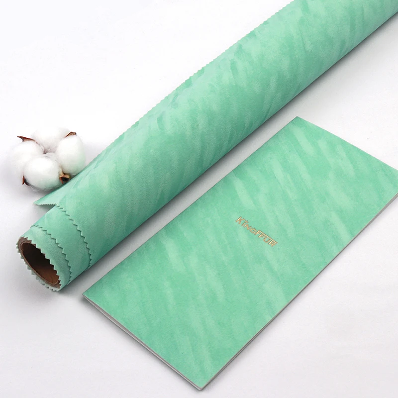 Индивидуальная коробка для духов, ткань, материал для ювелирных изделий и подарочных коробок, бархатная ткань из флока, велюровая бумага, дробленый бархат