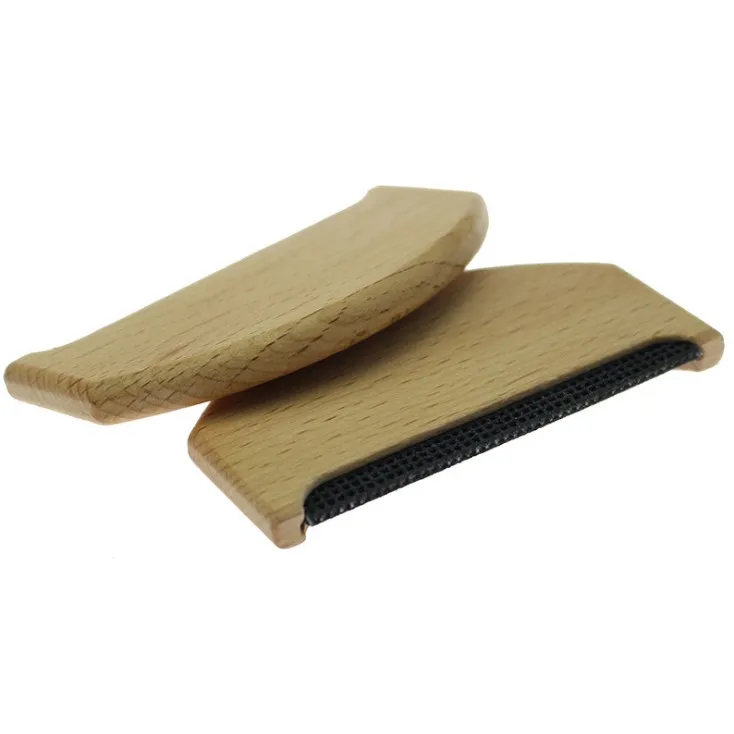 Hot Sale Brown Wool Wooden Cashmere Comb For Cloth Brush