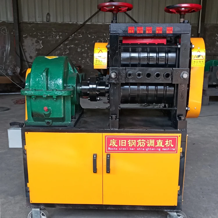 High Efficiency Hydraulic Metal Beam Full Automatic Stainless Steel Wire Bar Straightening Bending Machine