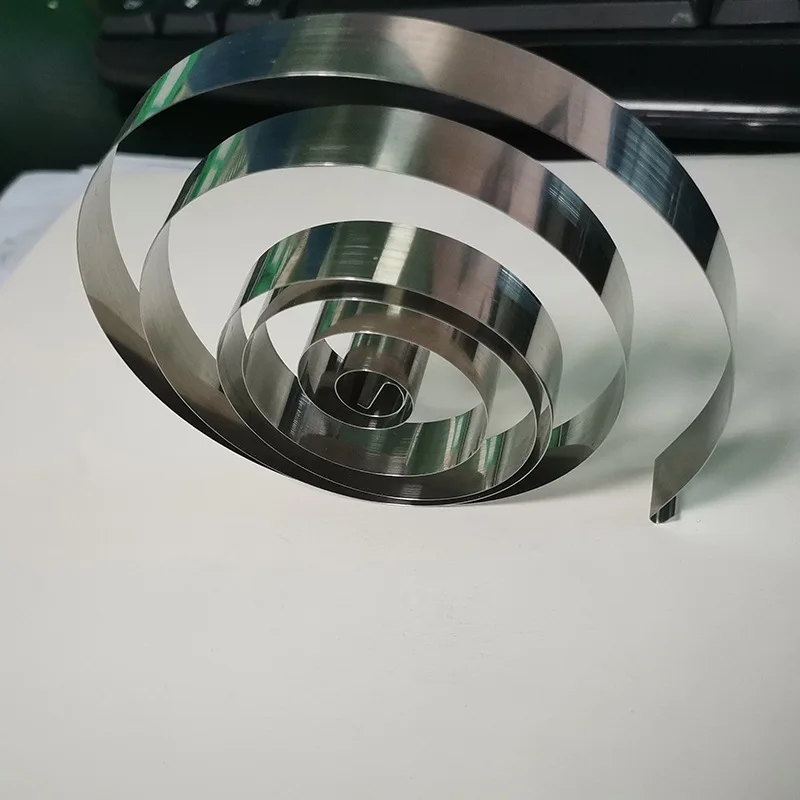 Jumping Toy Scroll Spring Telescopic Flat Coil Spring Stainless Steel Extension Coil Spring