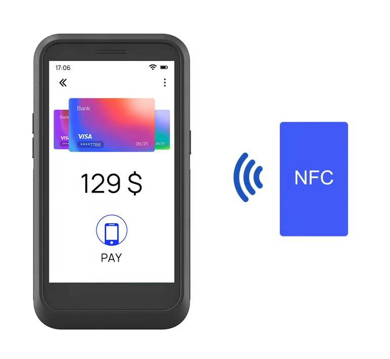 Индивидуальные ODM 5 дюймов магазин платежное устройство NFC SDK GMS сертифицированный nfc с emv Бесконтактный платежный киоск