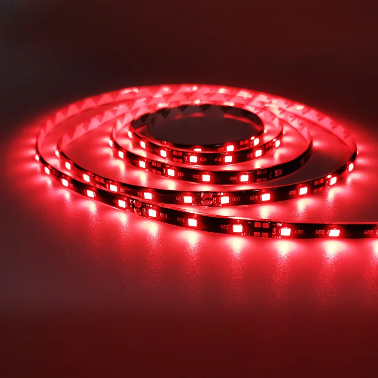 Высококачественная красная СВЕТОДИОДНАЯ лента SMD3528 rgb 12 В 60 светодиодов/м