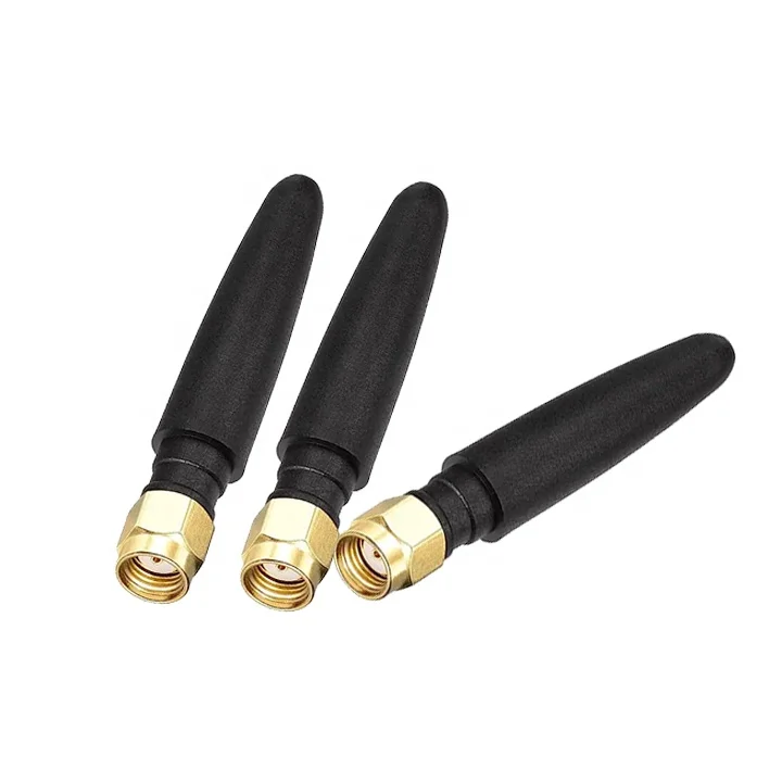 lora antenna 433mhz omni directional mimo external 5dbi lora rubber antenna high power sma dipole antenna 433mhz