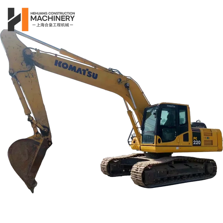 used low-price transfer Komatsu 220-8MO excavator original imported original original paint