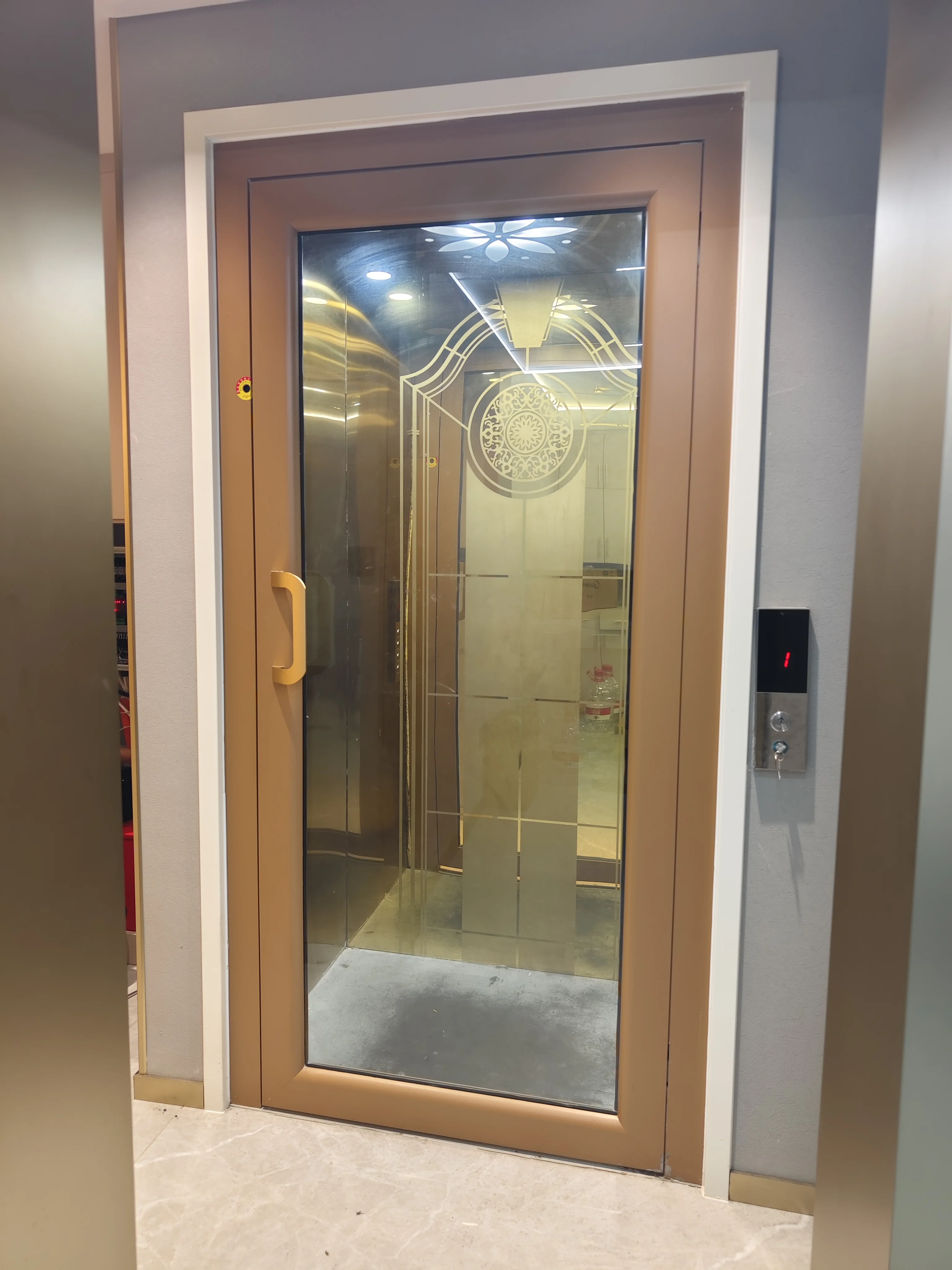 home lift Machine roomless home elevator CE certified house lift elevators small home
