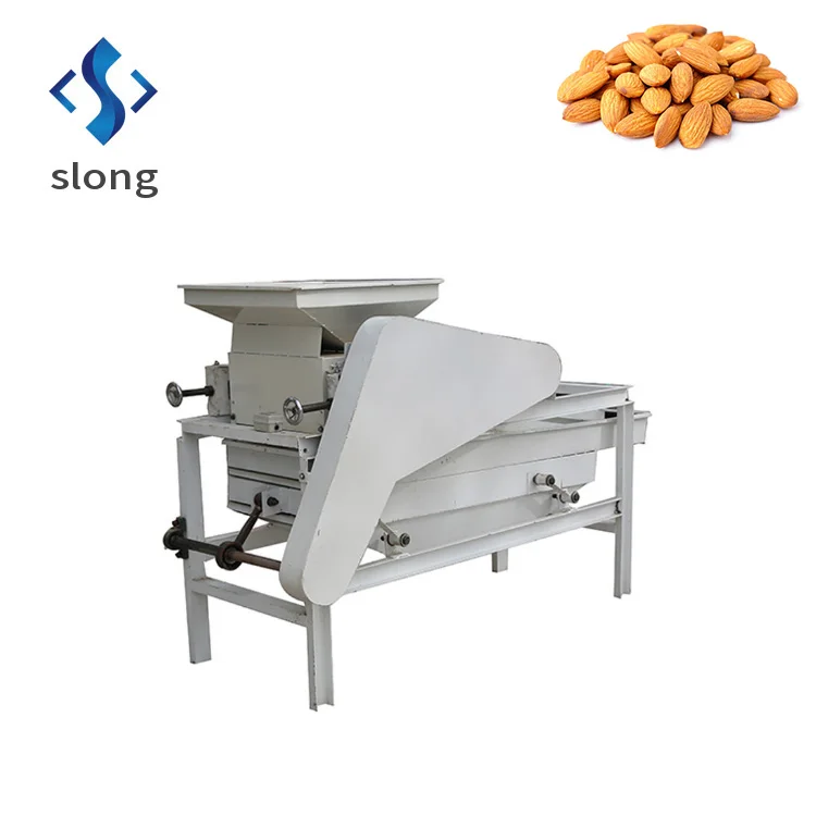2021High speed cracking almonds machine almond cracking shelling machine almond sheller machine