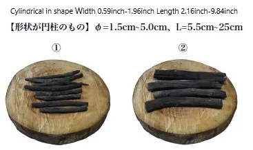 Highly dense raw wood production line barbecue charcoal briquette