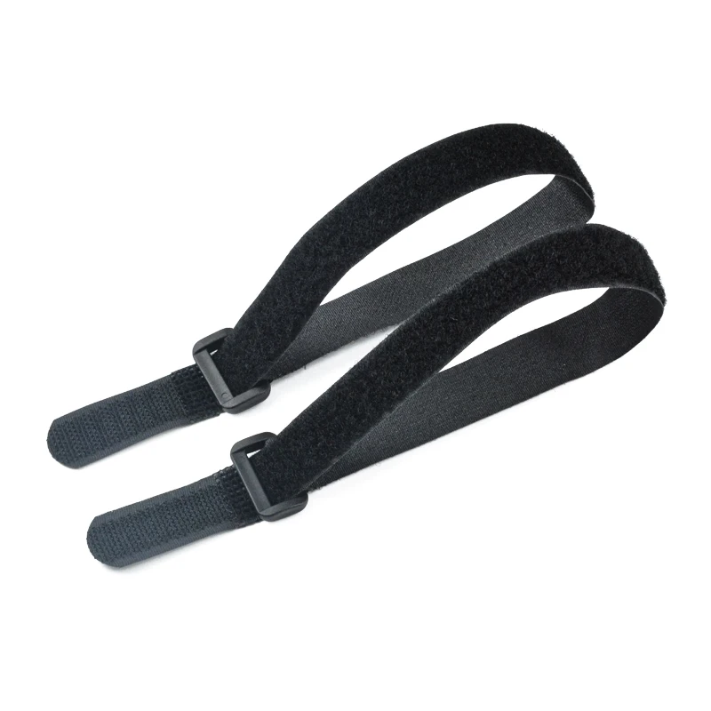 Style Adjustable Self-Adhesive Tray Straps Low Price High Grade Black Injection Hook And Loop