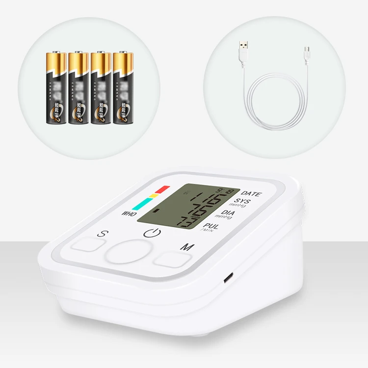 New sphygmomanometer arm high electronic wrist cuff automatic digital BP blood pressure monitor machine