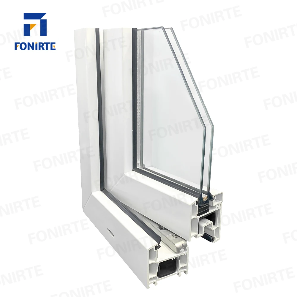 China Export Africa Middle-East Upvc Windows Central-America Aluminum Casement Windows