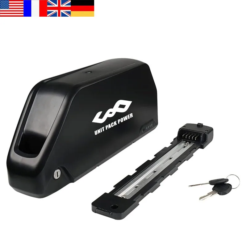 bicycles battery 48v 52v 60v 20ah 24ah 25ah 4800mah 5000mah Down tube electric battery for bicycle