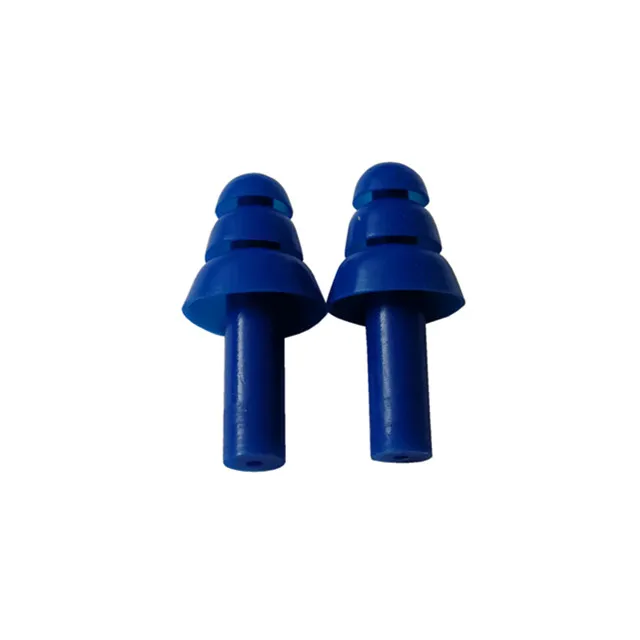 Wholesale soundproof noise reduction washable silicone earplugs China Anti Noise Safety Silicone Earplugs silicone swimming earp