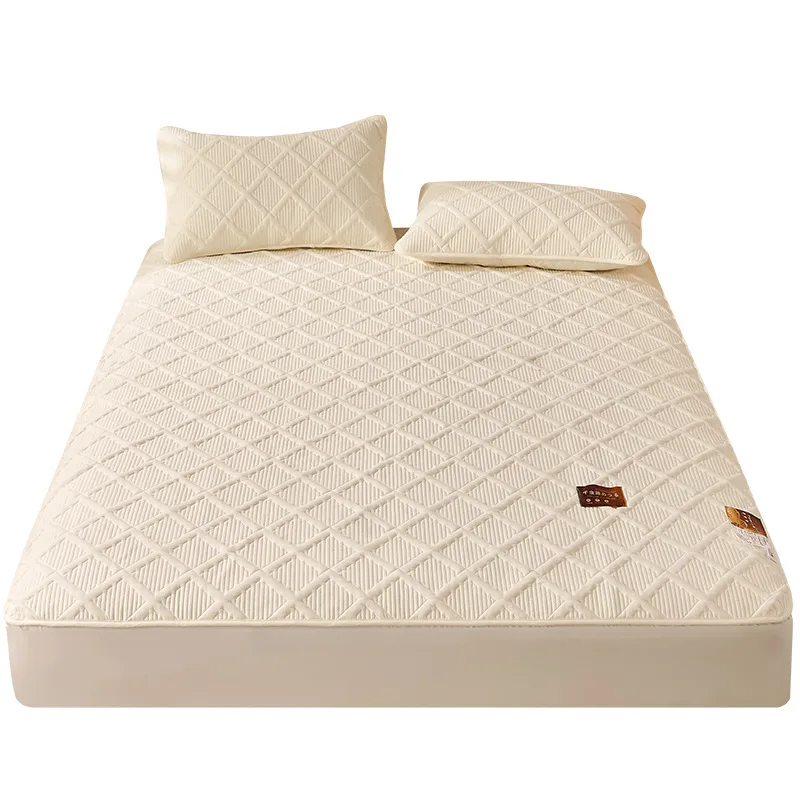 All season available light luxury knitted cotton fabric water proof bedspread with high quality