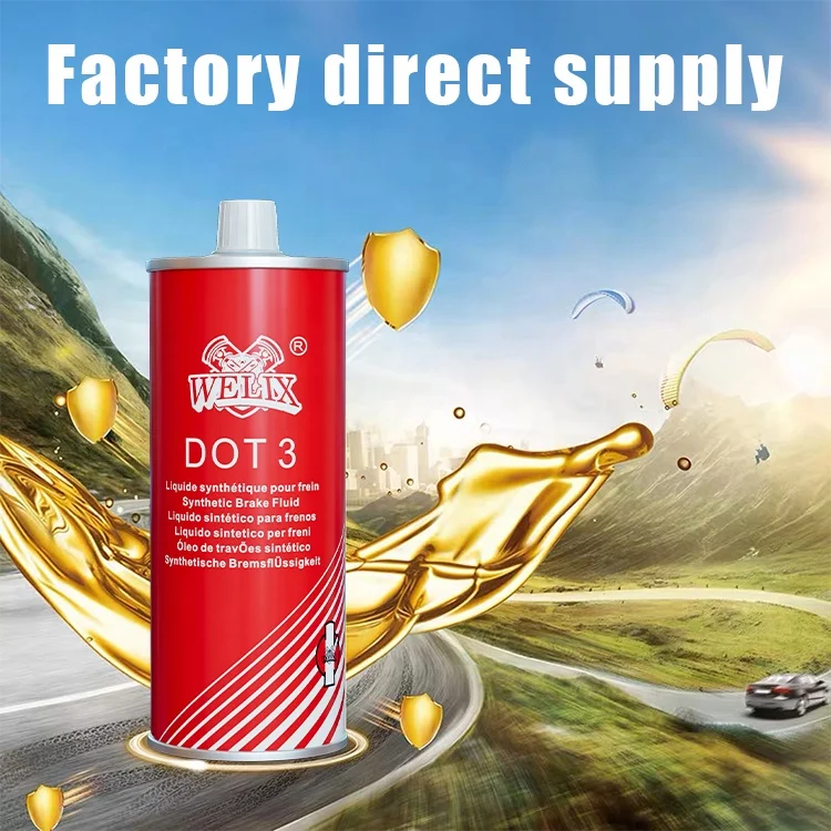 High Performance Dot 3 Gear Oil Brake Fluid Oil for Heavy Machines Engine Oil and Lubricants Manufacturer