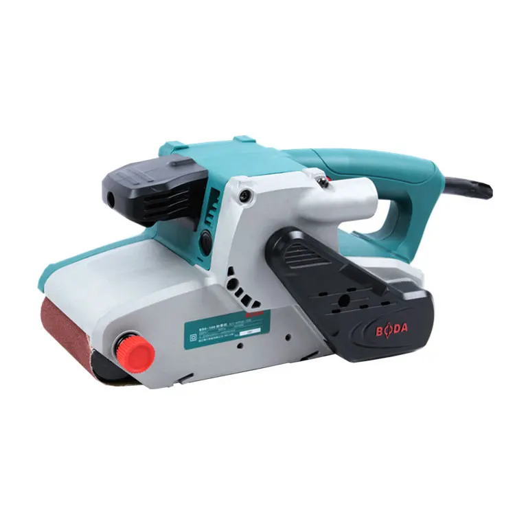 Boda portable belt sander polishing machine adjustable speed can be flipped strip sander
