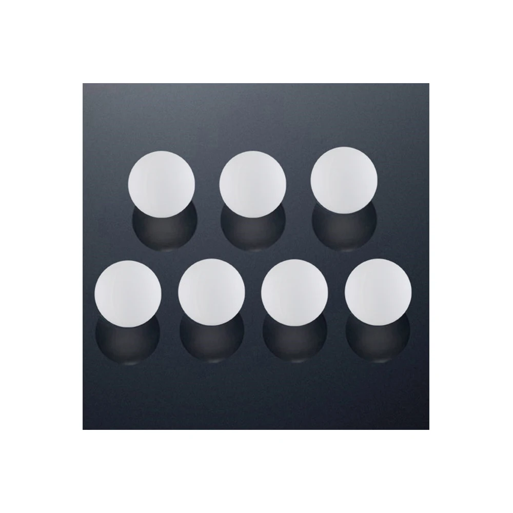 
Оптовая продажа, пластиковые белые круглые пластиковые шарики по индивидуальному размеру 