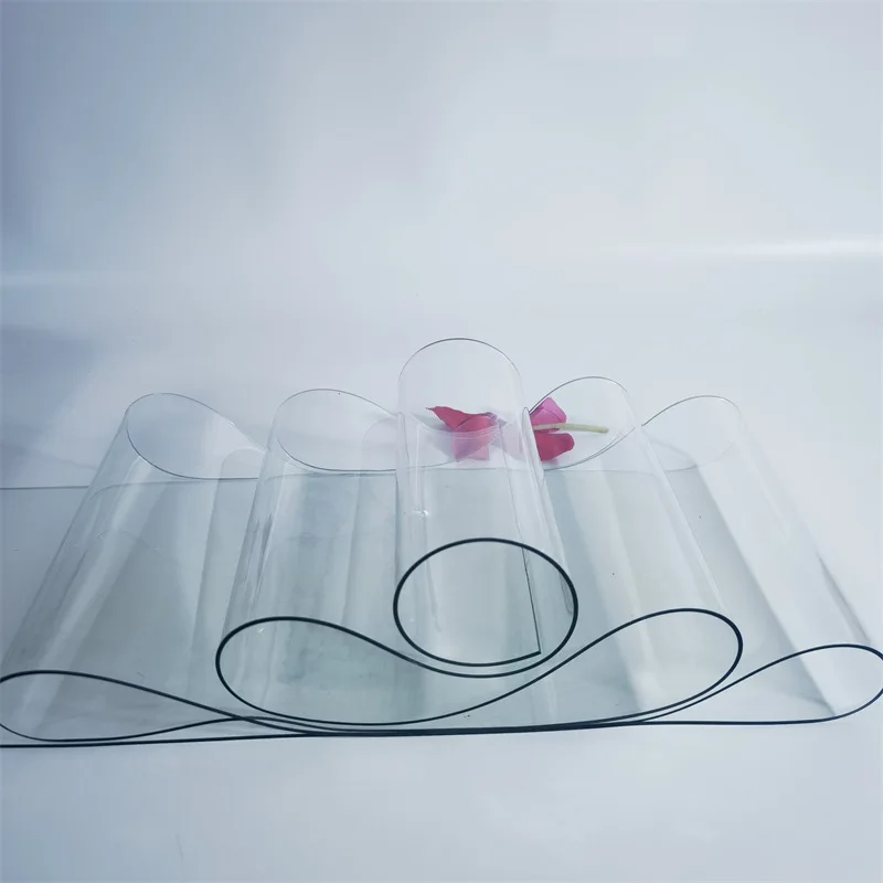 Transparent pvc plastic