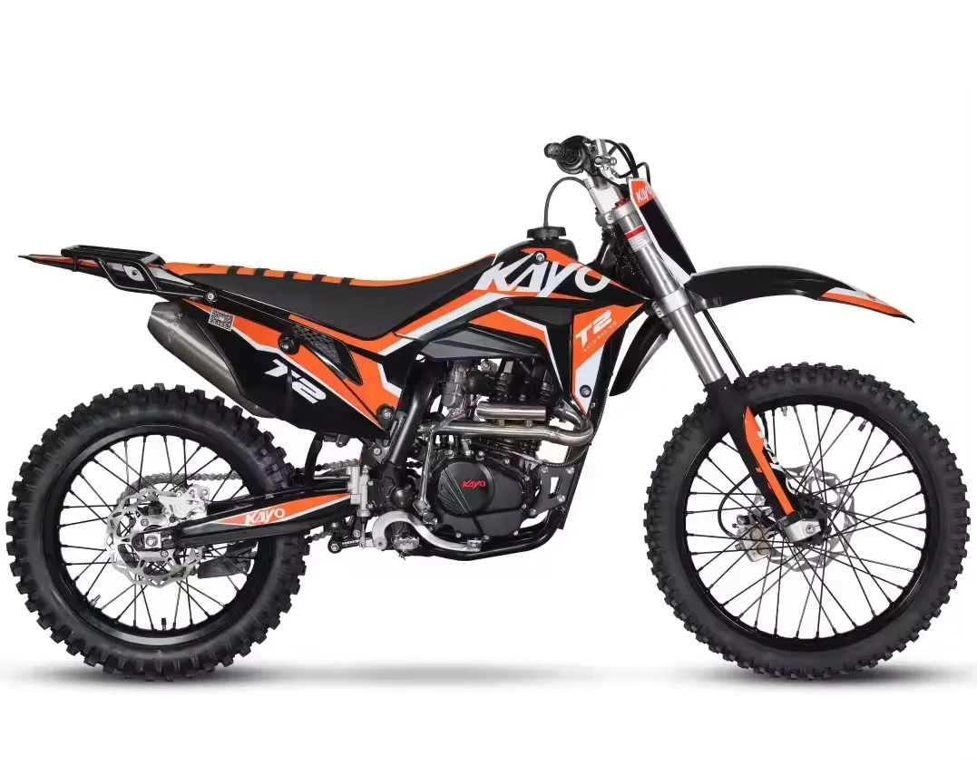 KTM style kayo t2 moto gas engine 250cc enduro motocross off-road motorcycles air cooled adults dirt bike 250cc