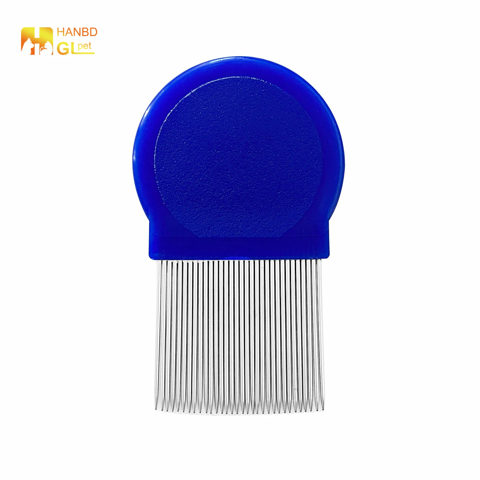 Stainless Needle Pet Flea Comb Lice Comb for Treatment  Metal Nit Head Hair  Fine Toothed Flea Flee Dog Cat Pets Hair Flea Lice