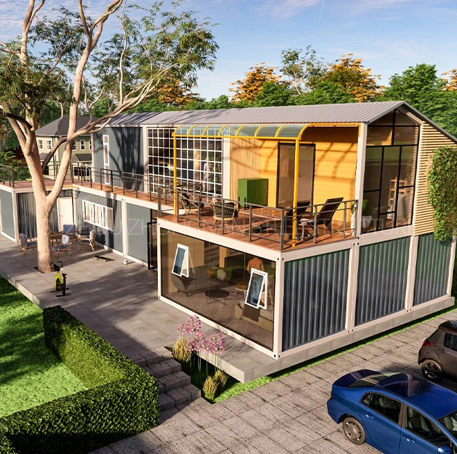 Сделанные на заказ высококачественные роскошные сборные жилые контейнеры дома Болгария по низким ценам