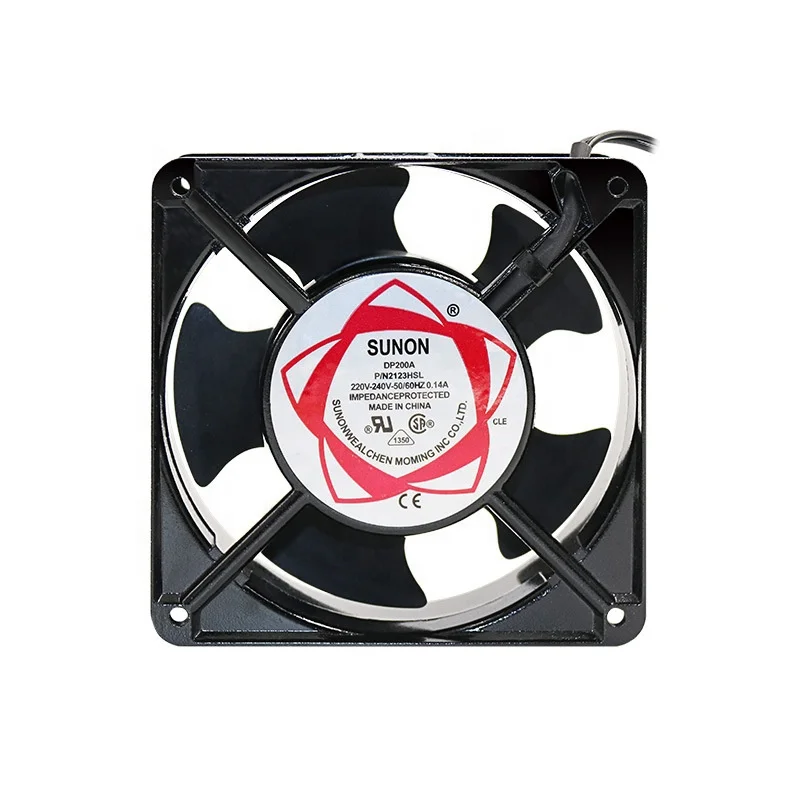 MZX~Cooling fan 12038 DP200A 2123 220V 120*120*38 Axial Fans 120 * 120 * 38mm ozonizer accessories Soldering tin exhaust fan