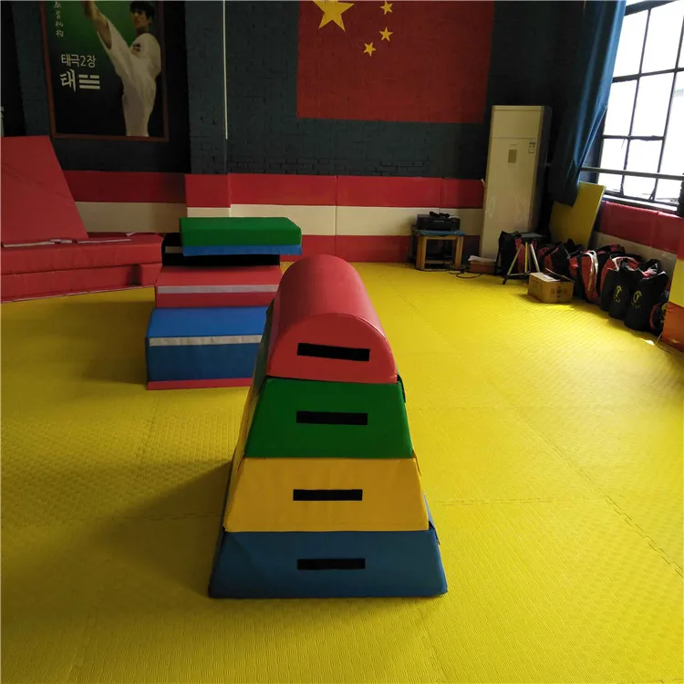 Cheap Vaulting Block kids soft block playing gymnastic mats for training at club