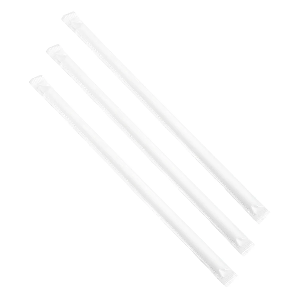 Hot selling pla boba straws black white green transparent straws pla disposable packaging straws
