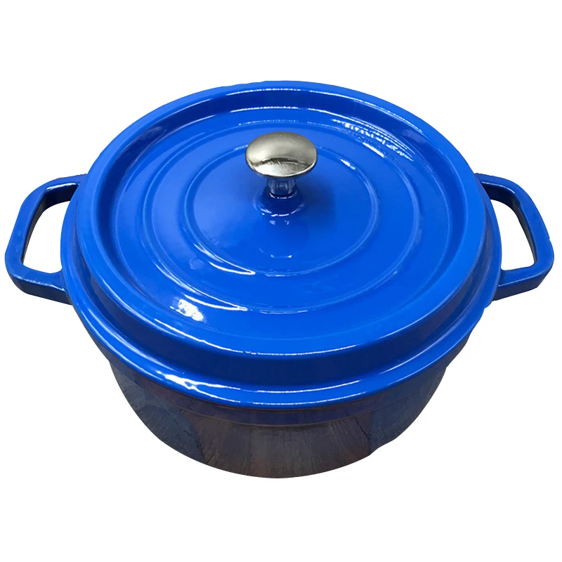 High Quality Non Stick Enamel Coated Cast Iron Casserole Cocotte Minute