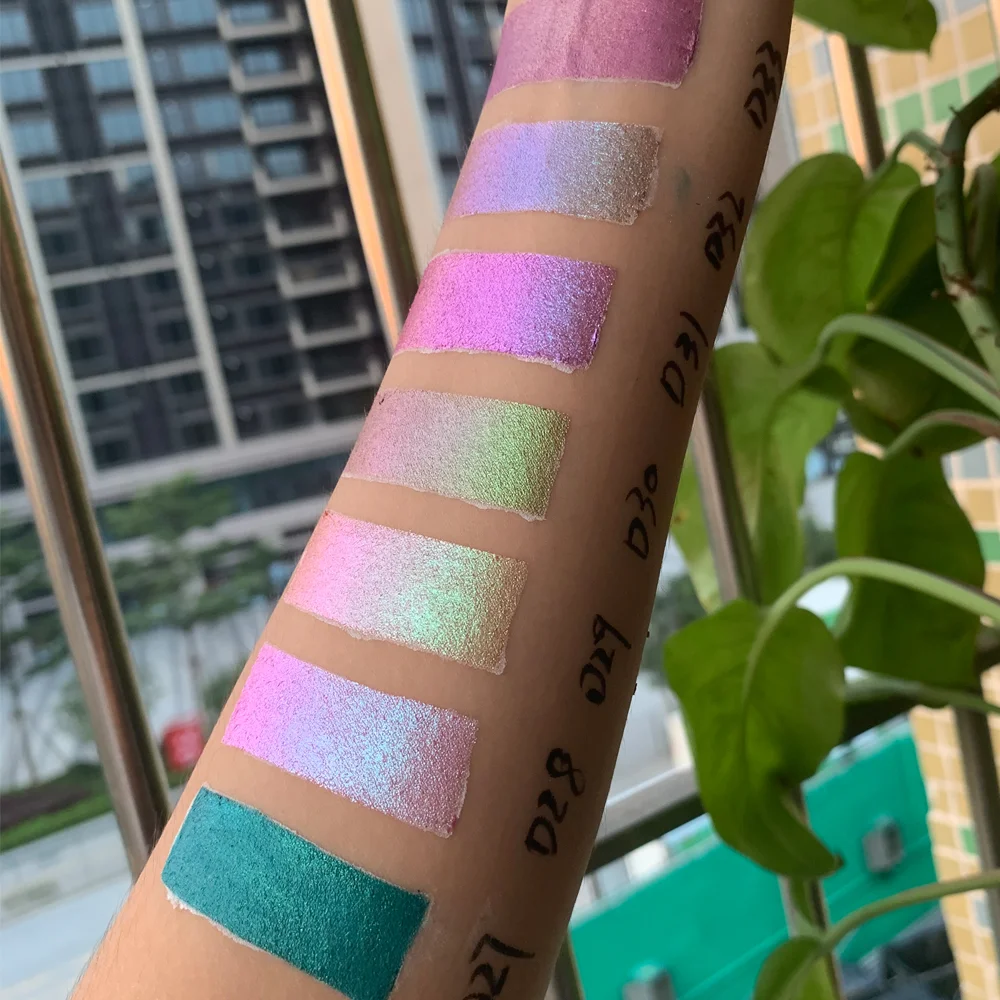 Customization Pressed Duochrome Eyeshadow Pigment Powder 100 Colors Multi Eyeshadow