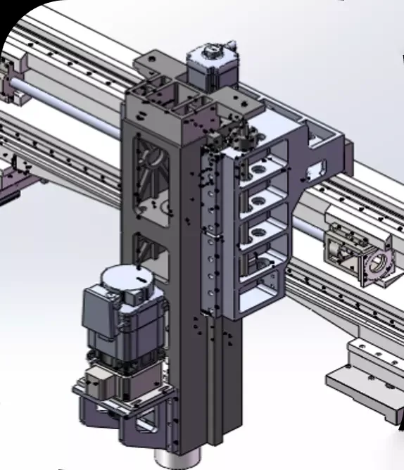 Portal Milling Machine Whole Structure Bridge Type Gantry Machining Center