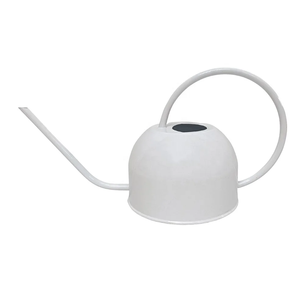 Galvanized Steel Metal Gold Silver Garden Watering Can Water Cans  for indoor outdoor Plant With Easy Pour Goose neck Spout