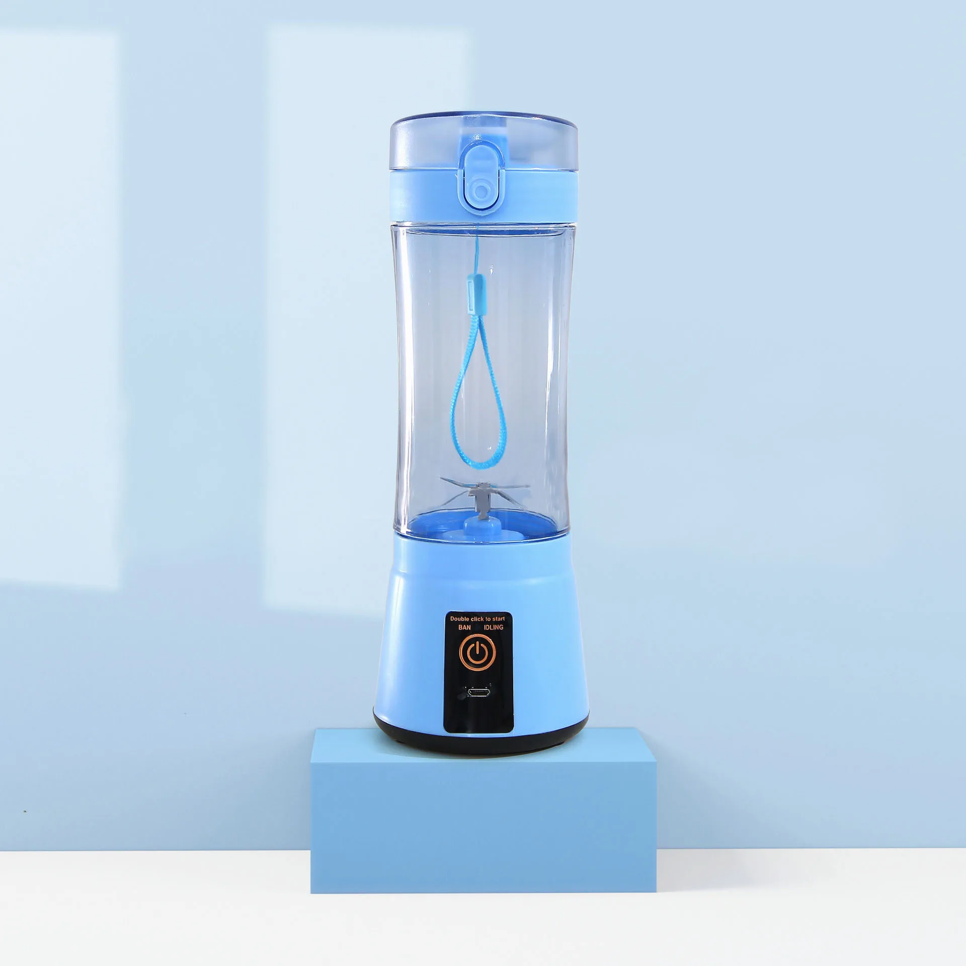 New colorful electric multifunctional household juicer mini USB portable charging cup orange juicer machine with suction nozzle