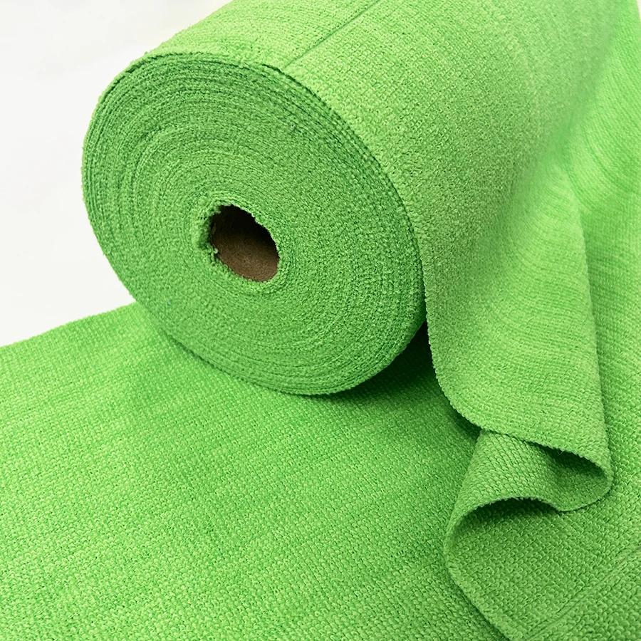 50pcs Reusable Multipurpose Microfiber roll car towel absorbent non stick oil bowl dish rags disposable kitchen cleaning cloth