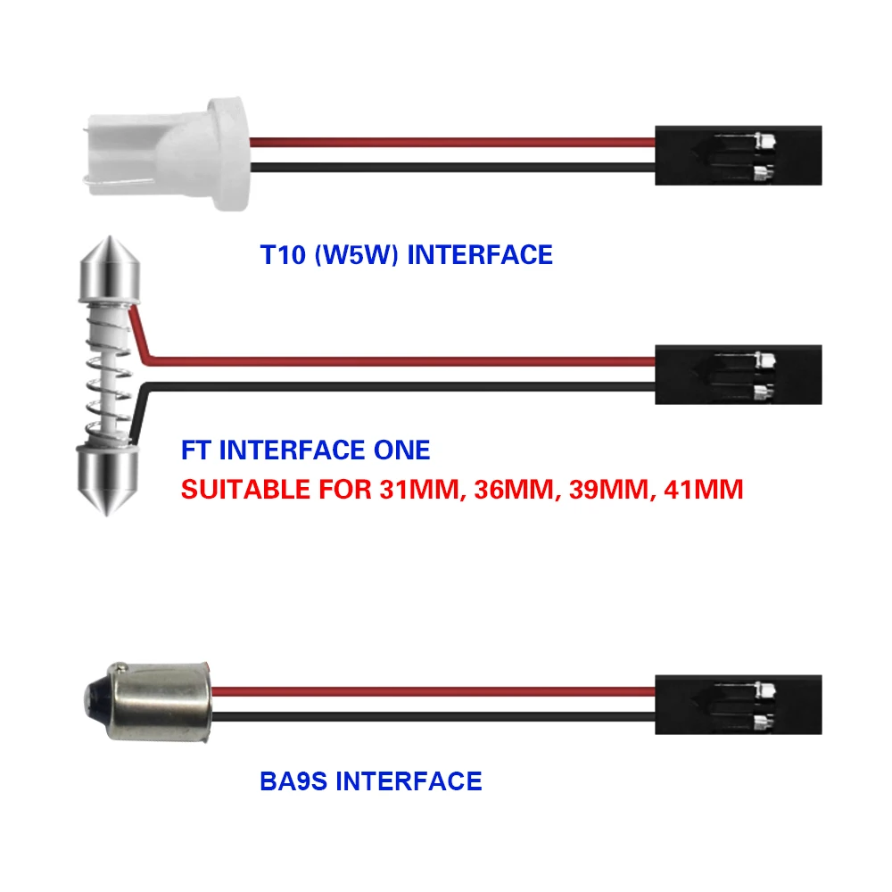 F2WORLD led canbus led Festoon Bulb C5W 6SMD 3030 Auto Interior Doom Lamp 28mm 31mm 36mm 39mm 41mm 44mm