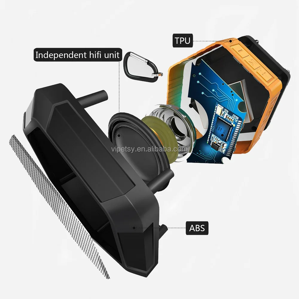 Outdoor portable waterproof car speaker wireless speaker party home theater 3D surround high fidelity Bluetooth speaker