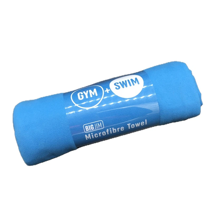
Оптовая продажа, Индивидуальный размер, синие/фиолетовые Нескользящие полотенца из микрофибры для занятий йогой 